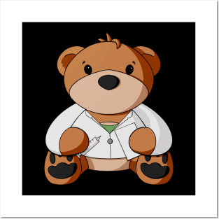 General Practitioner Doctor Teddy Bear Posters and Art